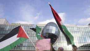 بالفيديو: مؤيدون لفلسطين يقتحمون متحف بروكلين