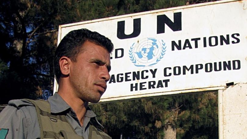 UN compound attacked in western Afghanistan, at least one guard killed