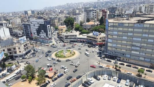Abdel Hamid Karami roundabout in Tripoli has been blocked to traffic