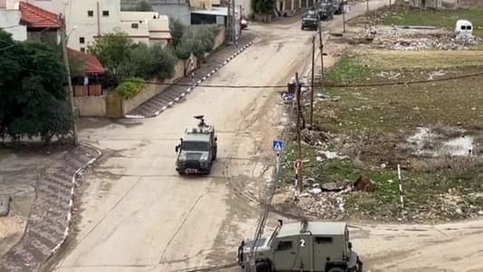 Intense explosions and clashes between Palestinian fighters and the Israeli army in Jenin