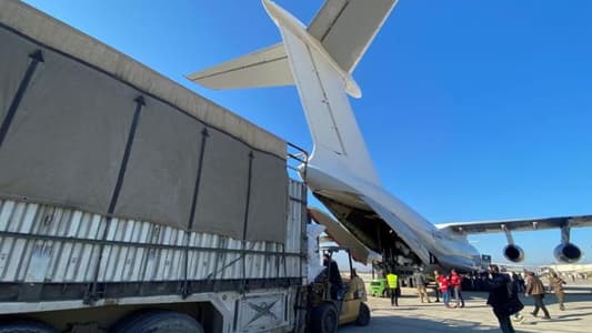 First Saudi aid plane lands in Syria’s government-held areas