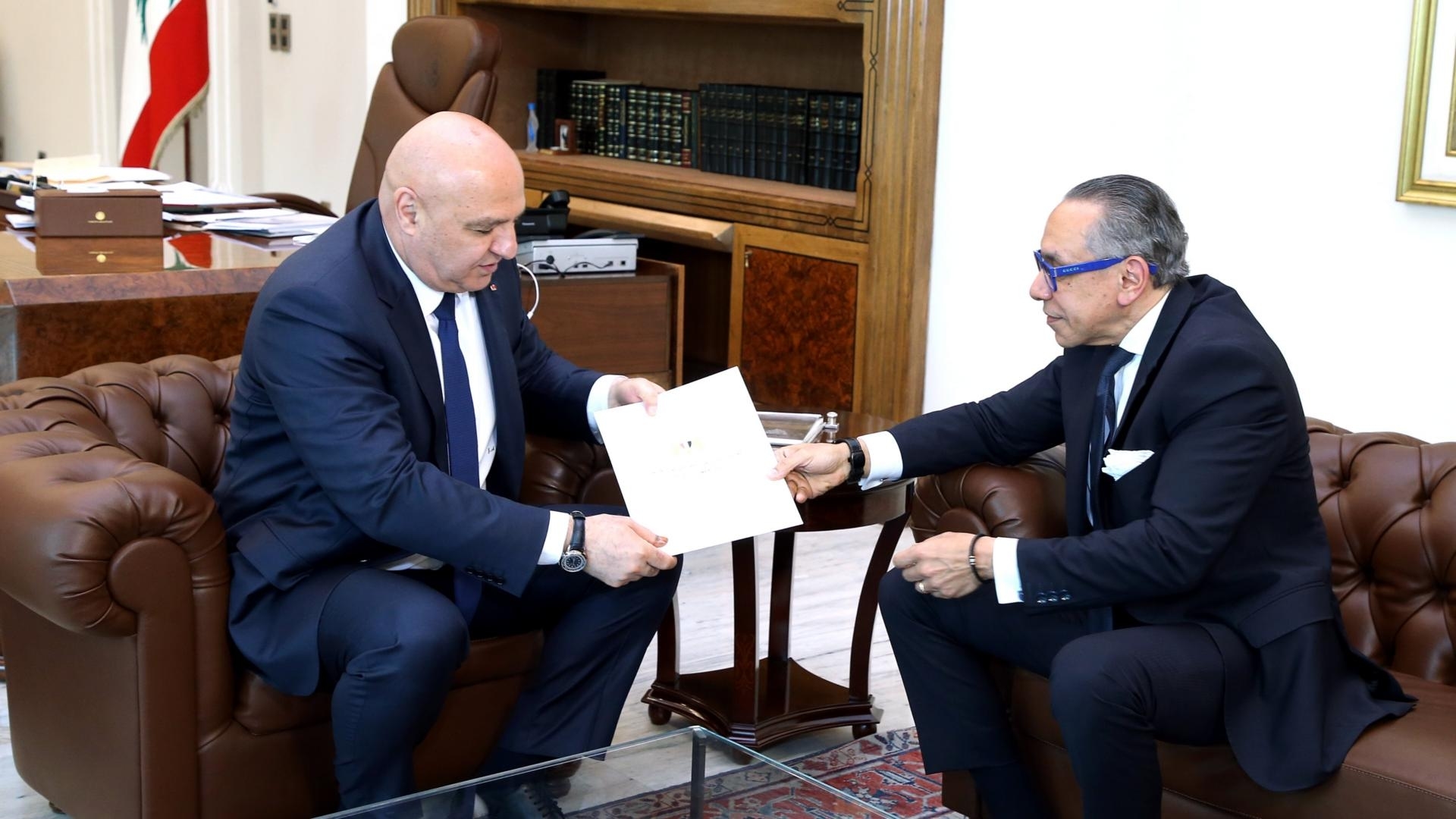 Egypt invites President Aoun to attend Grand Egyptian Museum inauguration