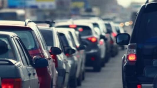 التحكم المروري: حركة المرور كثيفة على اوتوستراد شارل الحلو باتجاه الكرنتينا