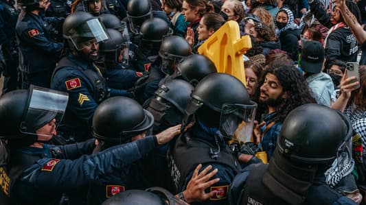 New York Times: Students at the University of Chicago storm the Institute of Politics building in protest against the university's ties with Israel