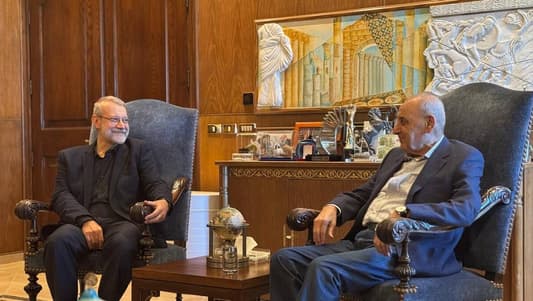 Larijani visits Berri, affirms support for Lebanon