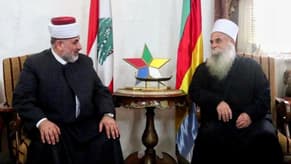 الشيخ الغريب استقبل رئيس المجلس الإسلامي العلوي