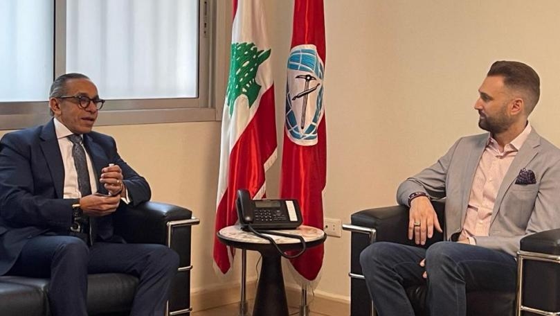 PSP Head broaches latest local and regional developments with Egyptian Ambassador