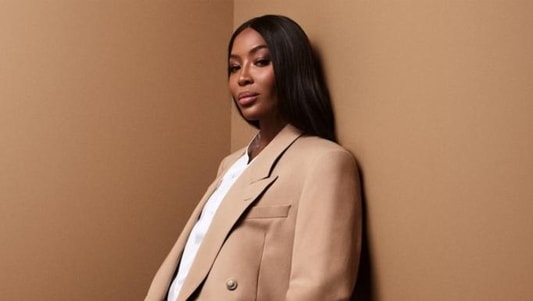 Naomi Campbell Launches Antibacterial and Anti-Wrinkle Clothing Range for Boss