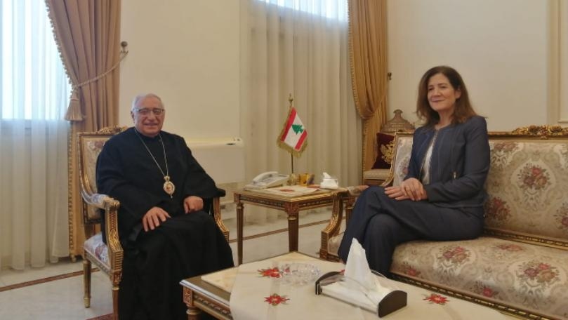 Patriarch Absi meets US Ambassador