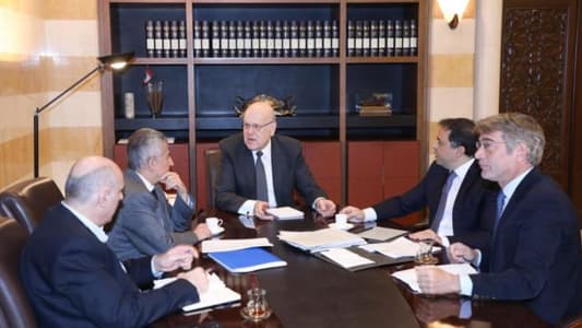 Mikati chairs meeting addressing public finances, electricity sector