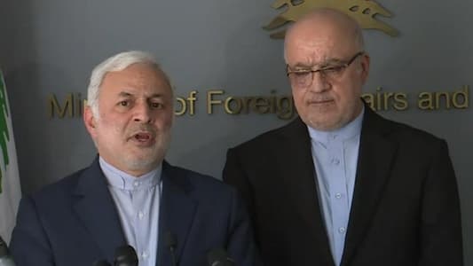 Iranian Deputy Foreign Minister after meeting Foreign Minister Abdallah Bou Habib: I congratulate the people of Lebanon and the resistance for their legendary steadfastness throughout the unjust Israeli war