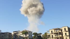 Watch: An Airstrike on Bhamdoun