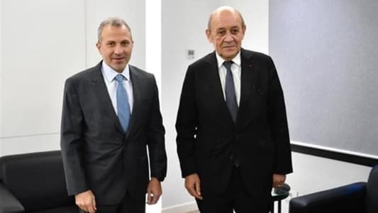 باسيل يغيب عن لقاء لودريان... رسالة بمفعول لاحق؟