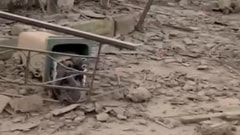 Watch: Baraachit Square Left in Ruins