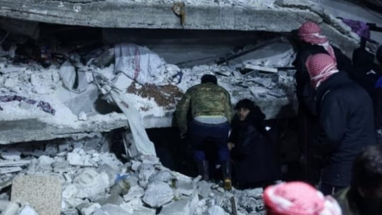 An aftershock has been felt by residents of Aleppo, Latakia and Homs