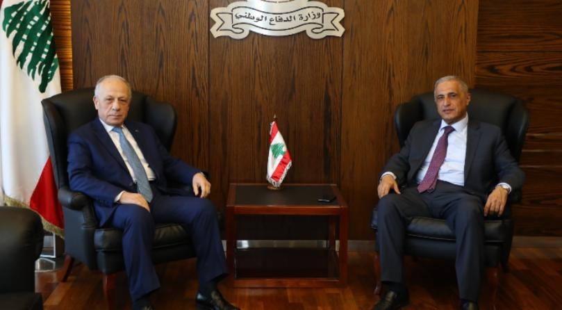 Caretaker Defense Minister broaches developments with MP Hashem