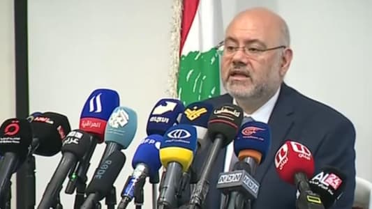 Caretaker Minister of Health Firas Abiad: 274 martyrs and 1,024 wounded so far