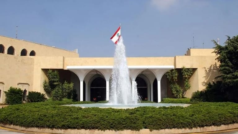 A delegation of representatives from the UN Security Council member states, accompanied by Ortagus, visited President Aoun at Baabda and praised Lebanon’s step to enter negotiations with Israel and its commitment to international resolutions