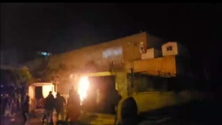 جرحى جراء المواجهات أمام سرايا طرابلس