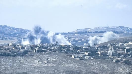 A series of Israeli airstrikes targeted the Jabbour Heights and the town of Libbaya in Western Bekaa, and no injuries were reported