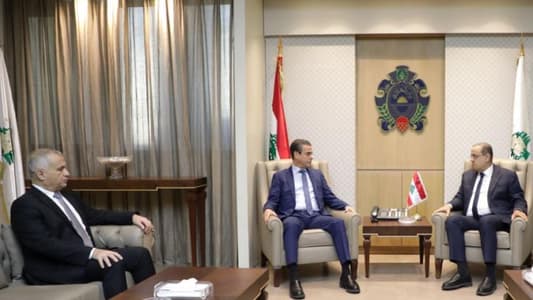 Baissari discusses Israeli escalation with Strong Lebanon bloc delegation