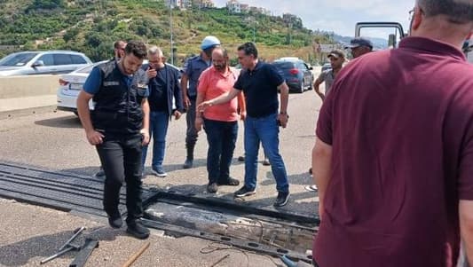 Hamieh initiates restoration of the Jbeil-Madfoun highway