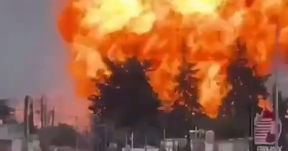 Video: Flames Consume City