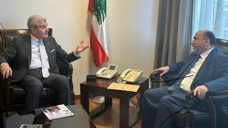 عيسى الخوري استقبل سفيري الاردن والجزائر