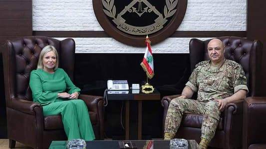 Army Commander broaches latest developments with UN Special Coordinator