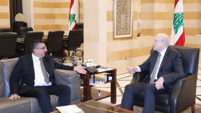 Mikati meets Minister of Social Affairs