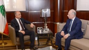 Bou Saab, Sleem discuss national and ministerial affairs