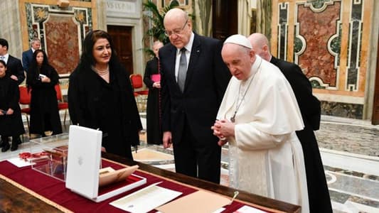 البابا فرنسيس للبنانيين: تعاونوا من أجل إنقاذ وطنكم