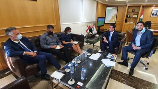 Hamieh welcomes International Center for Migration Policy Development Delegation