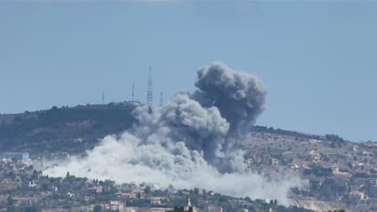 NNA: Israeli airstrike targeted the southern Lebanese town of Sarafand