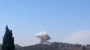 Watch: Israeli Airstrike on Nabatieh