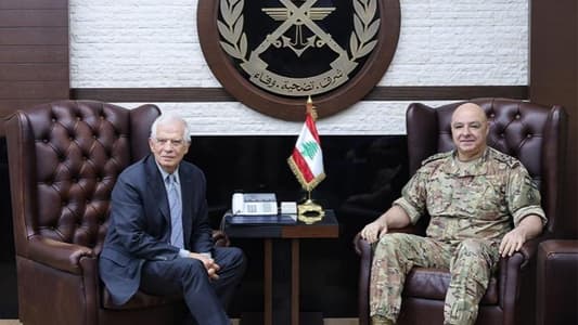 Army Commander meets Borrell