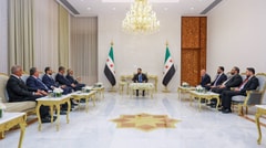 الشرع استقبل الوفد الاقتصادي اللبناني