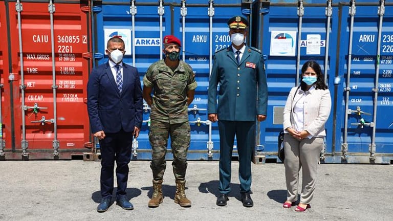 بالصّور: هبة إسبانيّة للجيش