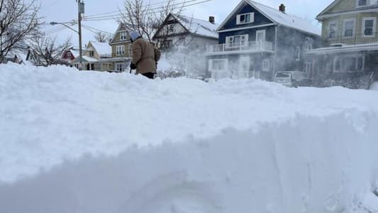 AFP: Storm deaths rise to 25 in western New York's Erie County