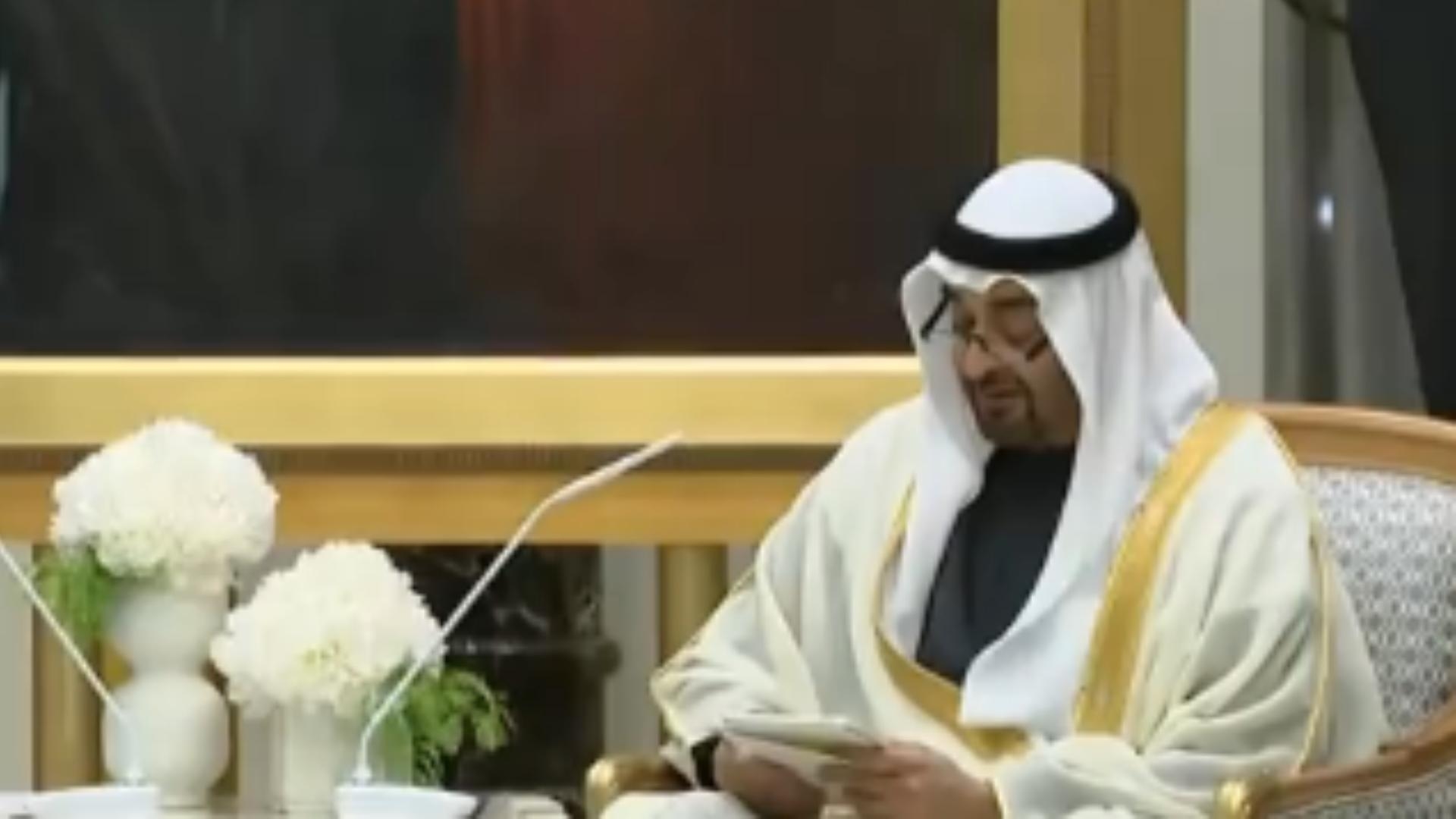 President of the United Arab Emirates to Trump: Your visit gave a strong boost to the strategic partnership between our two countries
