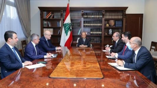 Aoun chairs meeting over IMF negotiations
