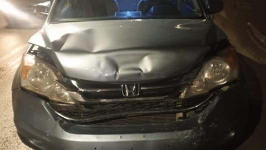 Photos: A crash between 4 cars occurred inside the airport tunnel towards Khaldeh, causing material damage and heavy traffic