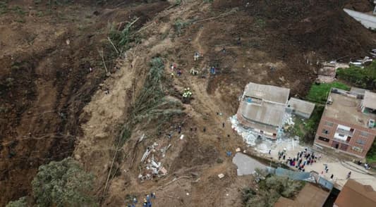 Ecuador landslide kills at least 16, others reported missing