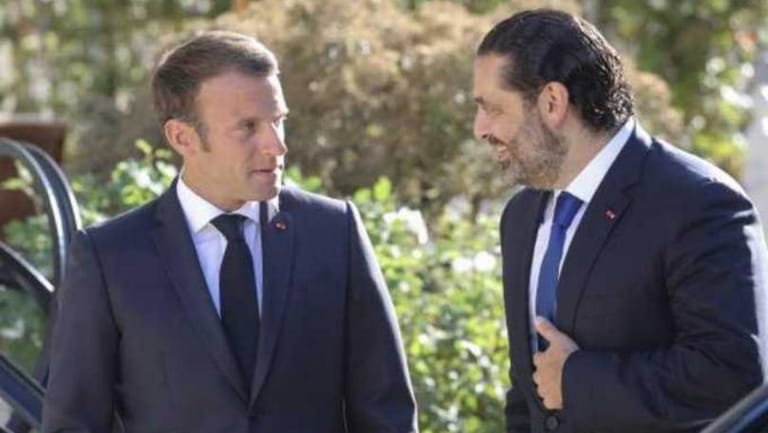 واشنطن تدعم مبادرة ماكرون... وموقف للحريري