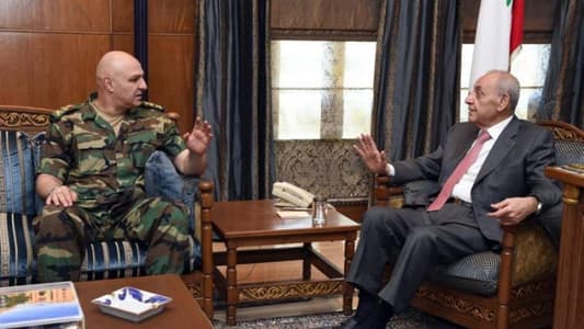 Berri meets Army Commander