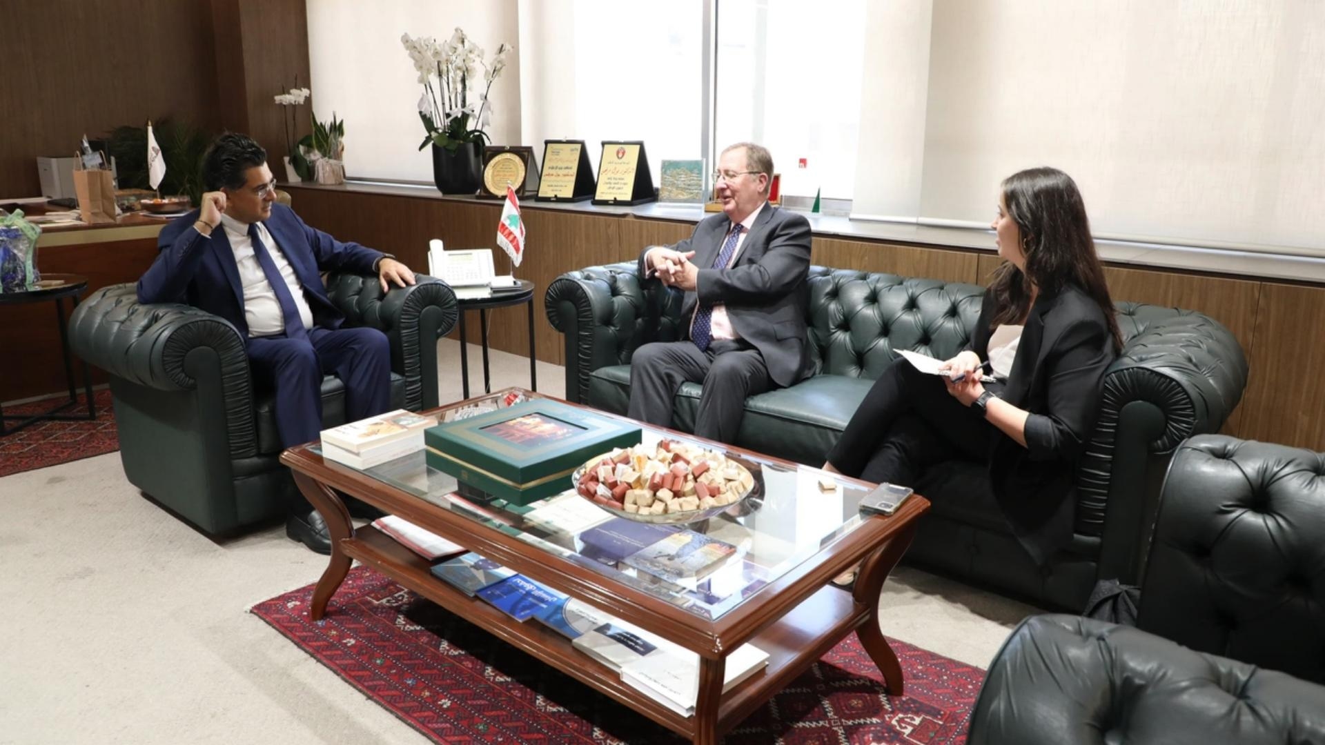 Morcos broaches ways to bolster media relations with British Ambassador