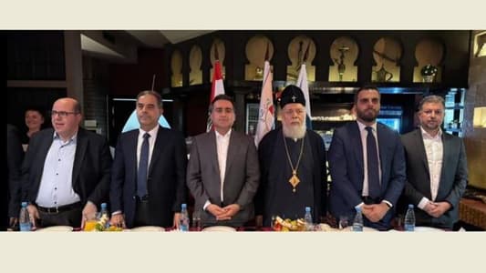 Hamieh addresses Lebanese diaspora in Russia regarding Gaza crisis