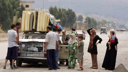 نازحو القاع: الخوف من الموت بردا