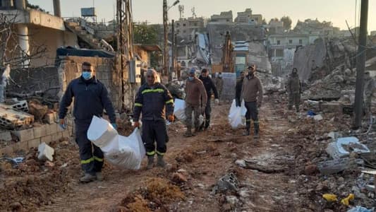 انتشال ٣ شهداء في الخيام... وعمليات البحث تنطلق في الناقورة غداً