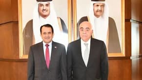 Qatar's Ambassador welcomes Al-Kossaifi, expresses optimism about Lebanon's future